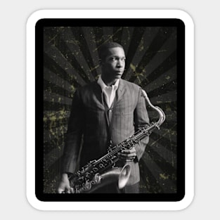 John Coltrane Sticker